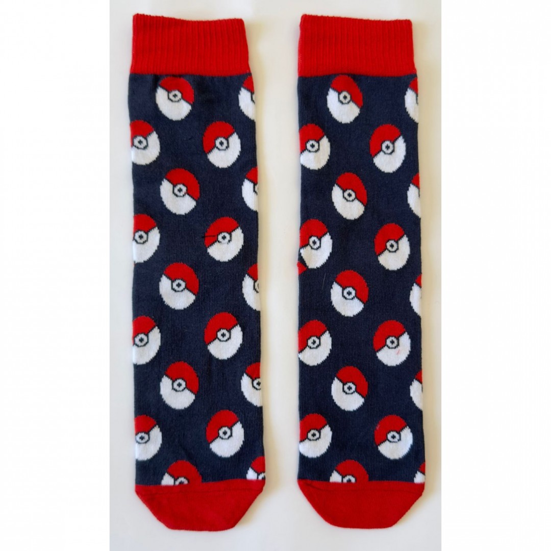 ORİJİNAL POKEMON PIKACHU UNISEX KADIN ERKEK 3 LÜ ÇORAP SETİ NW1060