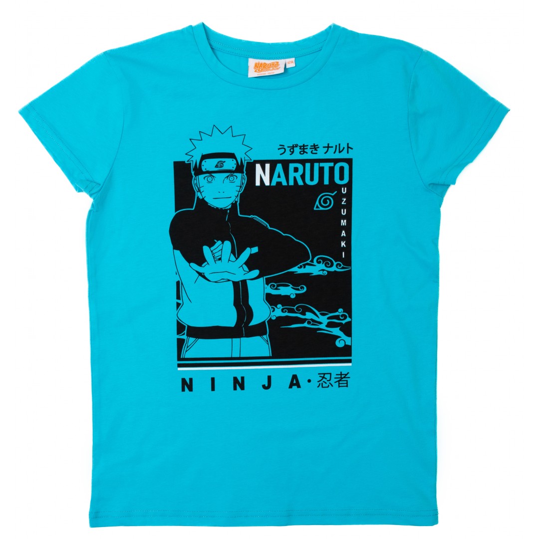 ORİJİNAL NARUTO NINJA ÇOCUK TSHIRT-1180371-MAVİ