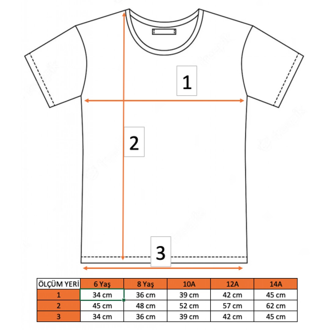 ORİJİNAL NARUTO NINJA ÇOCUK TSHIRT-1180371-ORANGE
