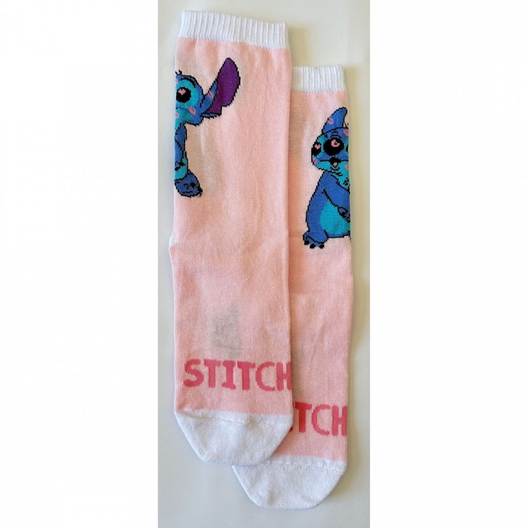 ORİJİNAL DISNEY STITCH  KADIN-KIZ ÇOCUK 3 LÜ ÇORAP SETİ NW1116