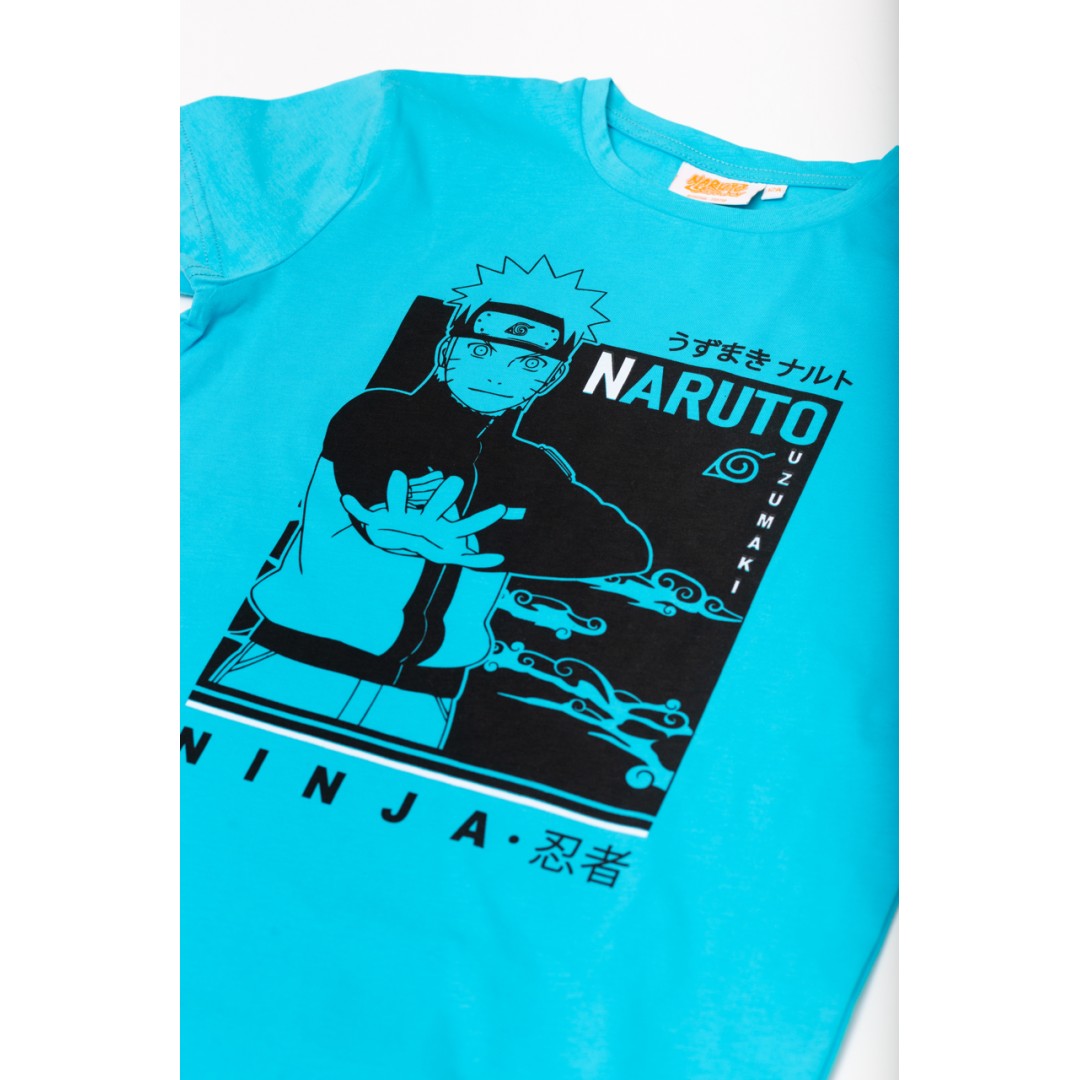 ORİJİNAL NARUTO NINJA ÇOCUK TSHIRT-1180371-MAVİ