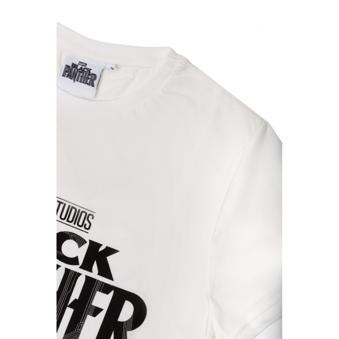 ORİJİNAL MARVEL BLACK PANTHER ERKEK TSHIRT-1230458-EKRU