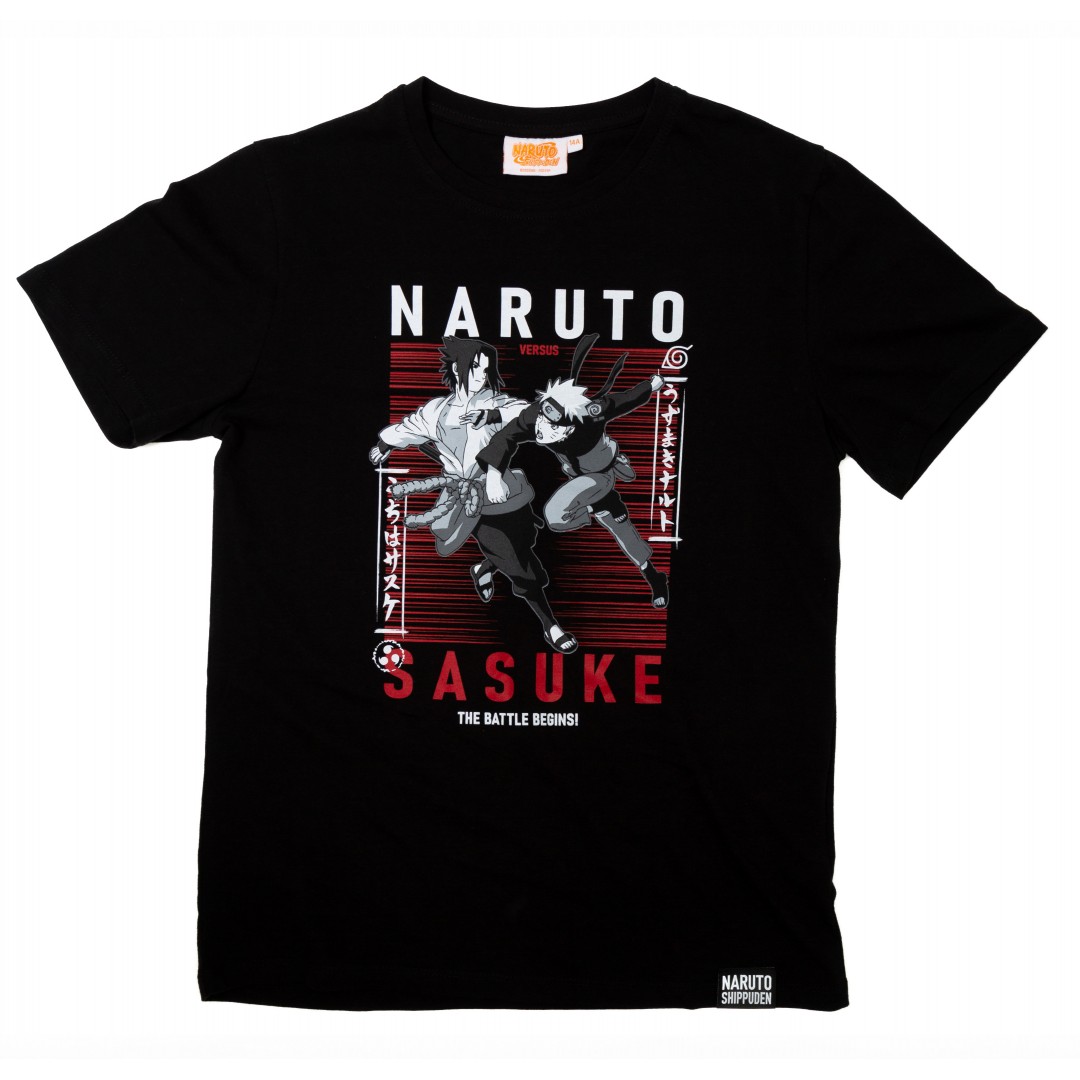 ORİJİNAL NARUTO SASUKE ÇOCUK TSHIRT-79766-SİYAH