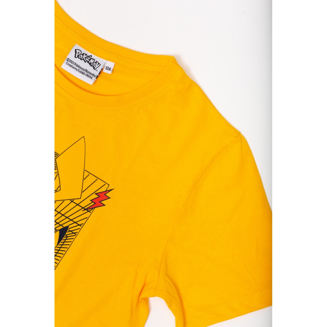 ORİJİNAL POKEMON PIKACHU ÇOCUK TSHIRT-79765-SARI
