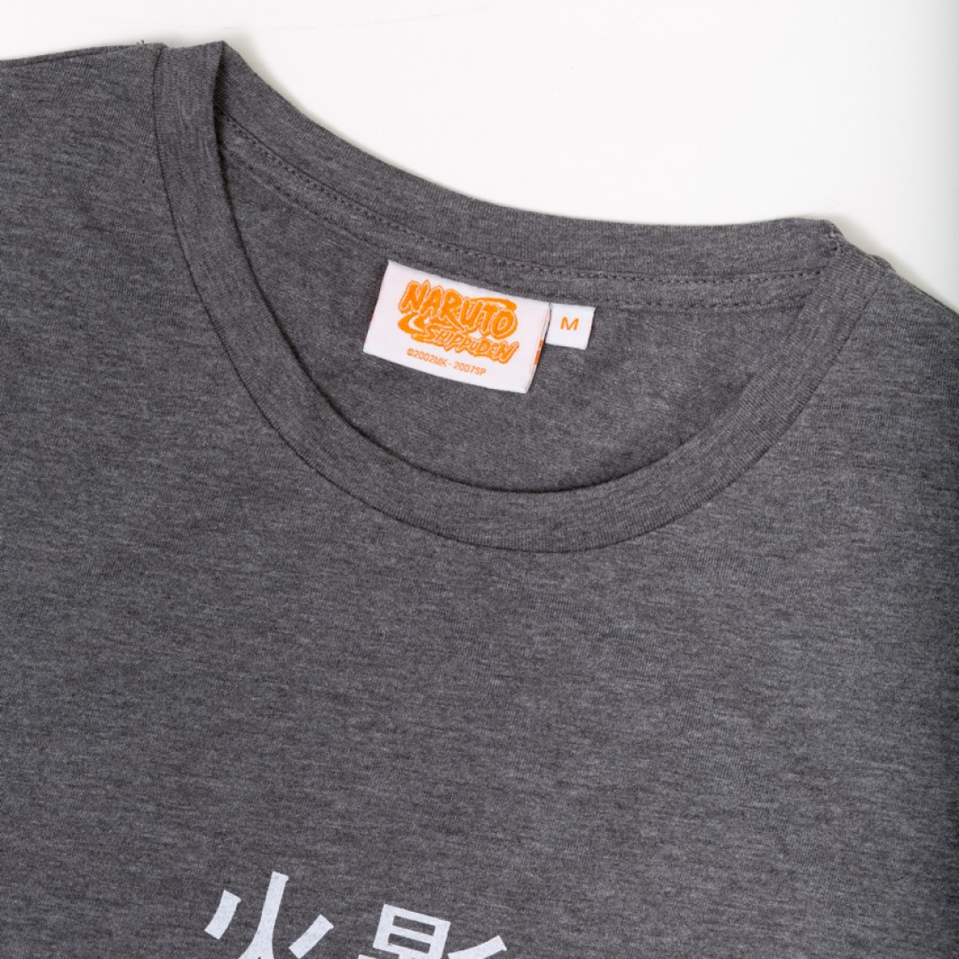 ORİJİNAL NARUTO UZUMAKİ HOKAGE TSHIRT-1280181-ANTRASİT