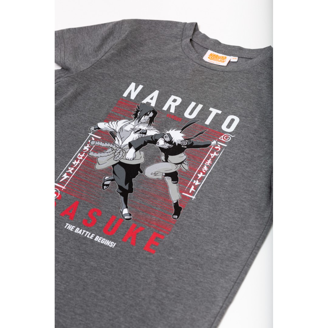 ORİJİNAL NARUTO SASUKE ÇOCUK TSHIRT-1180416-ANTRASİT