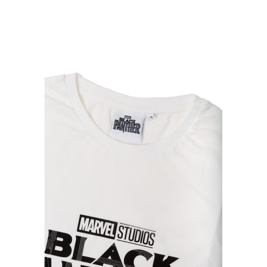 ORİJİNAL MARVEL BLACK PANTHER ERKEK TSHIRT-1230458-EKRU