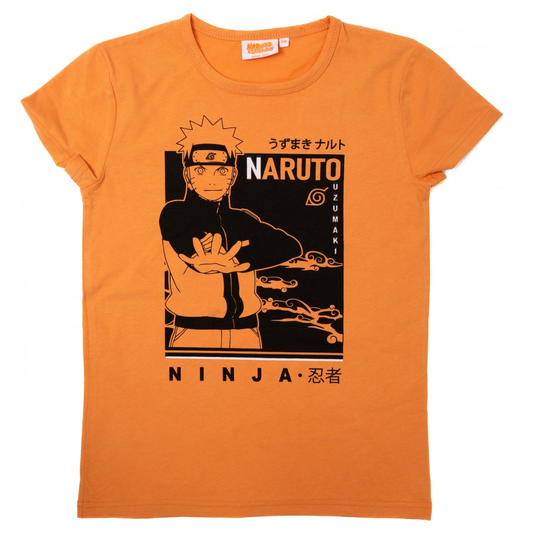 ORİJİNAL NARUTO NINJA ÇOCUK TSHIRT-1180371-ORANGE