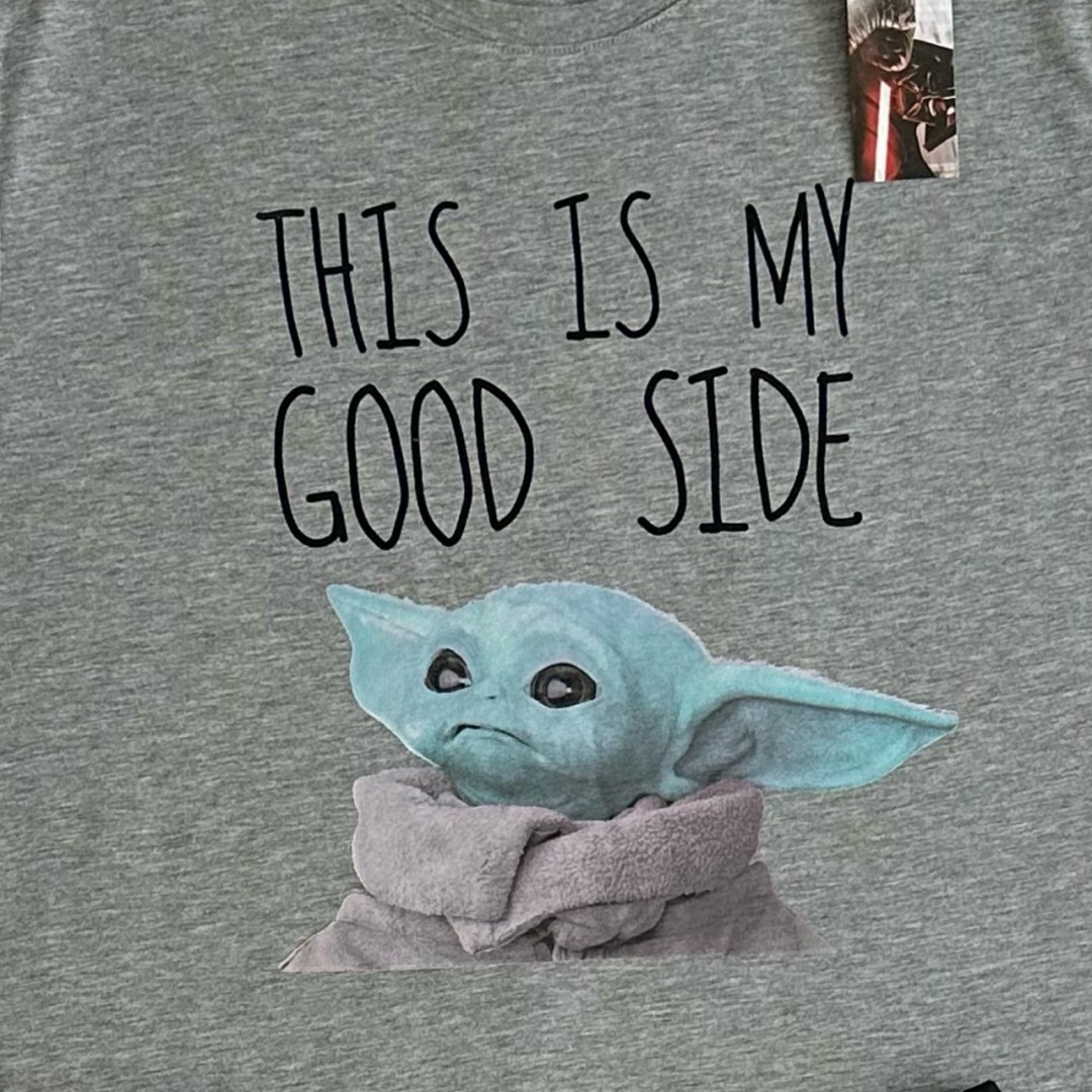 ORİJİNAL STARWARS ERKEK ALT ÜST TİŞÖRT ŞORT PİJAMA TAKIM GRİ-SİYAH 55221