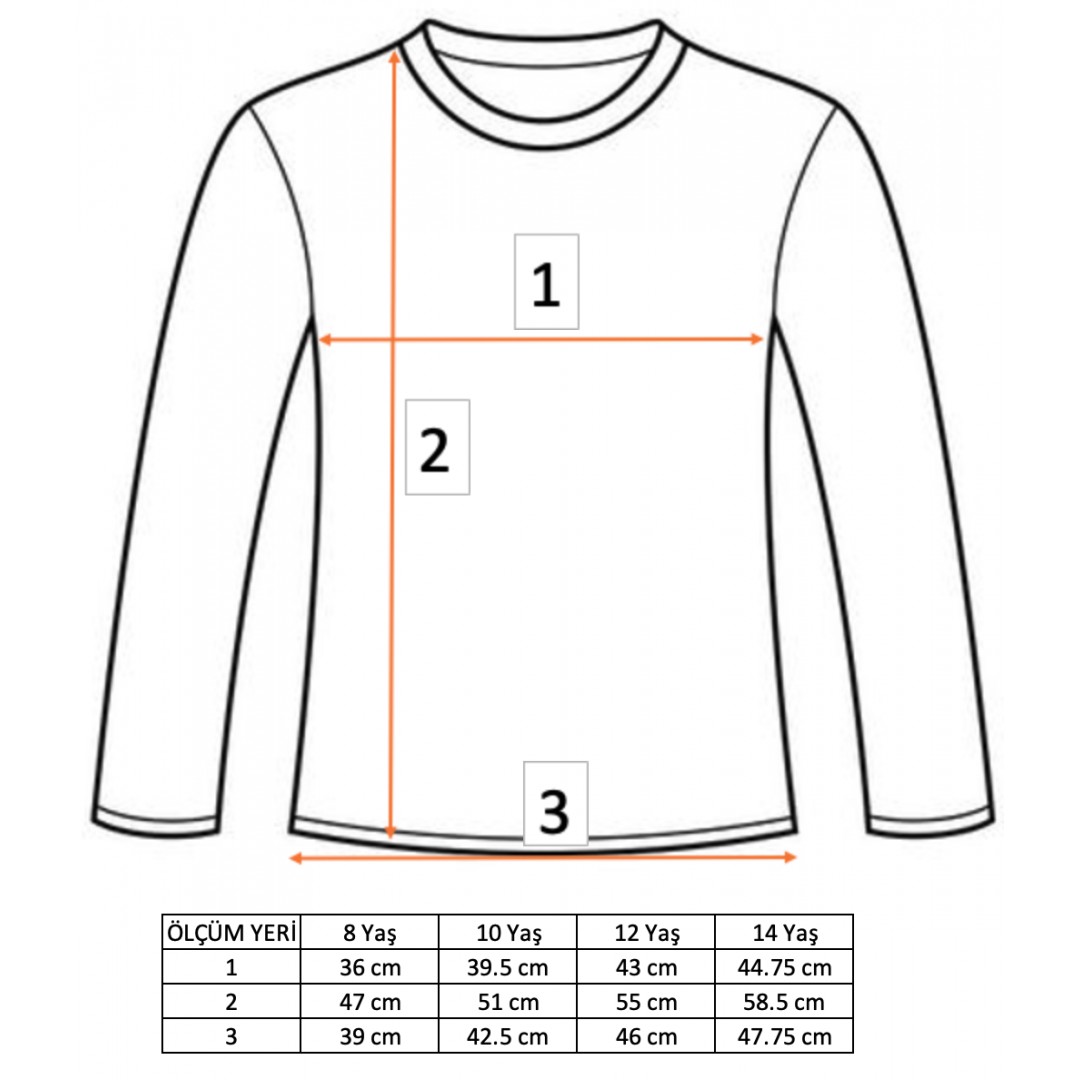 ORİJİNAL DISNEY STITCH KIZ ÇOCUK UZUN KOL TİŞÖRT 55217 BEYAZ