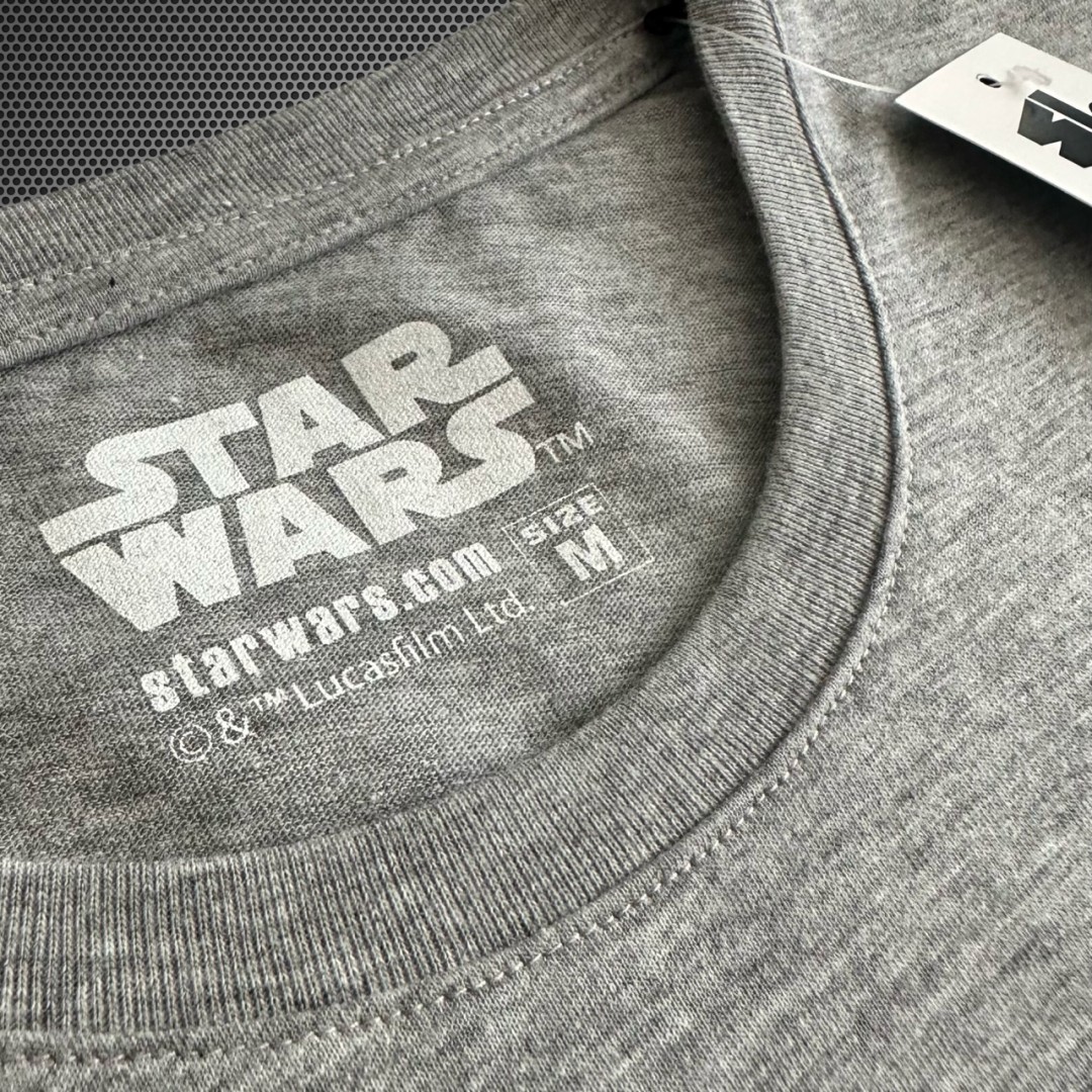 ORİJİNAL STARWARS ERKEK ALT ÜST TİŞÖRT ŞORT PİJAMA TAKIM GRİ-SİYAH 55221