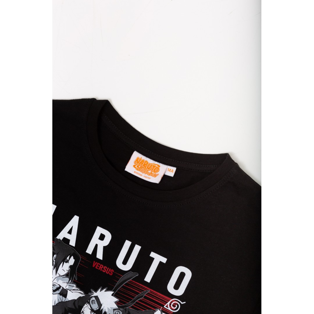 ORİJİNAL NARUTO SASUKE ÇOCUK TSHIRT-79766-SİYAH