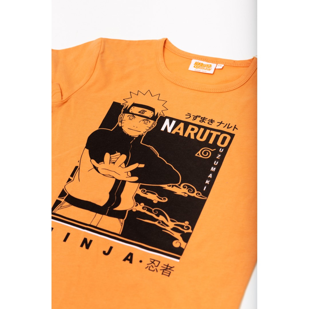 ORİJİNAL NARUTO NINJA ÇOCUK TSHIRT-1180371-ORANGE