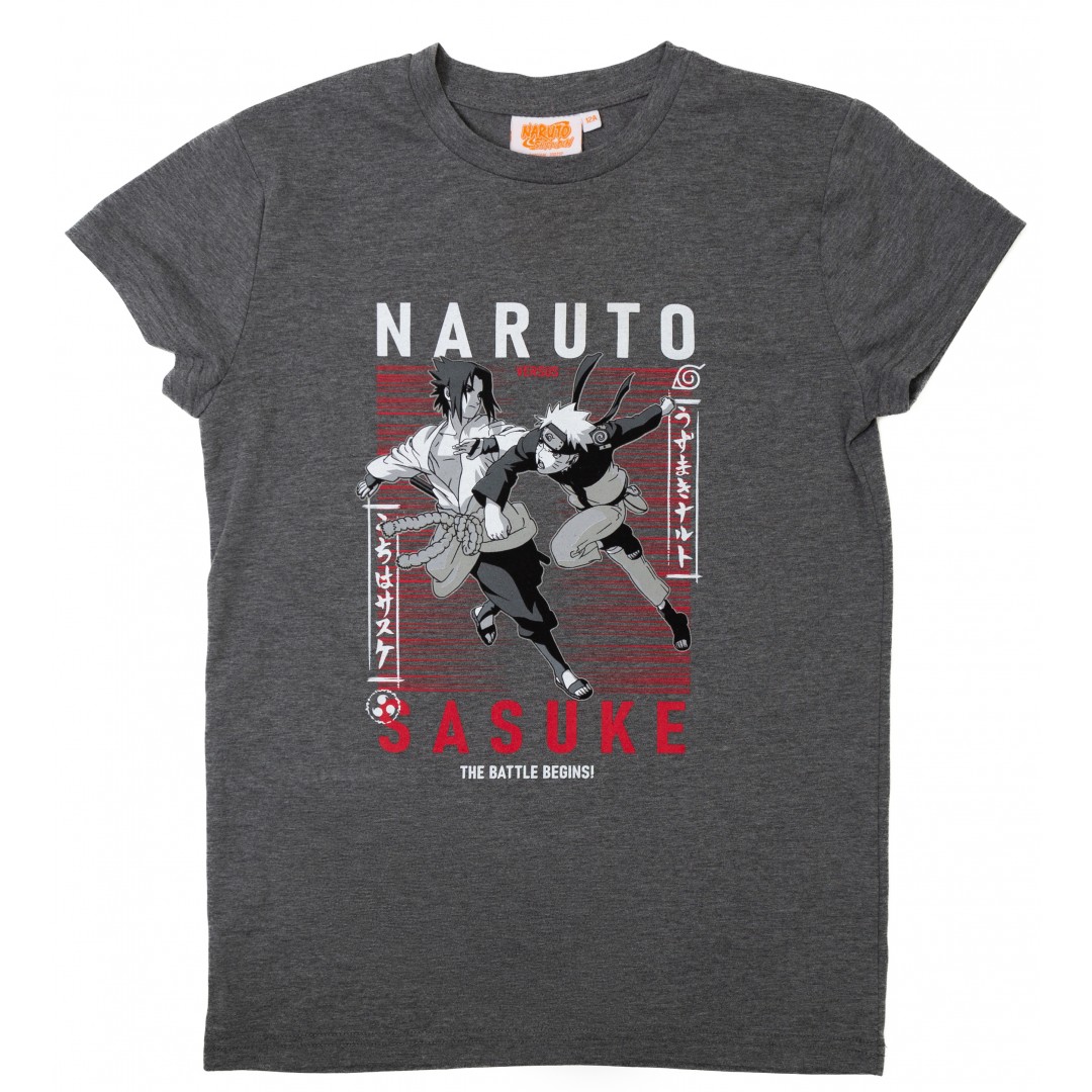 ORİJİNAL NARUTO SASUKE ÇOCUK TSHIRT-1180416-ANTRASİT
